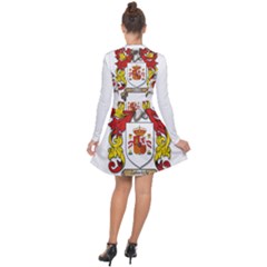 Long Sleeve Panel Dress 