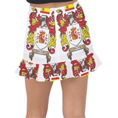 Fishtail Mini Chiffon Skirt 