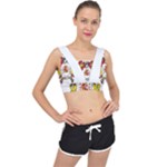 Zabaeleche Coat of Arm V-Back Sports Bra