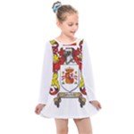 Zabaeleche Coat of Arm Kids  Long Sleeve Dress