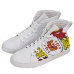 Zabaeleche Coat of Arm Women s Hi-Top Skate Sneakers