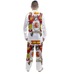 Men s Long Sleeve Satin Pajamas Set 