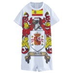 Zabaeleche Coat of Arm Kids  Boyleg Half Suit Swimwear