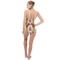 High Neck One Piece Swimsuit 