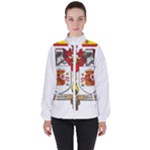 Zabaeleche Coat of Arm Women s High Neck Windbreaker