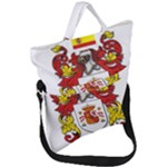 Zabaeleche Coat of Arm Fold Over Handle Tote Bag