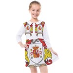 Zabaeleche Coat of Arm Kids  Quarter Sleeve Shirt Dress