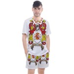Zabaeleche Coat of Arm Men s Mesh Tee and Shorts Set