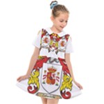 Zabaeleche Coat of Arm Kids  Short Sleeve Shirt Dress