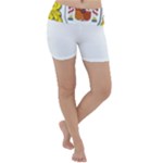 Zabaeleche Coat of Arm Lightweight Velour Yoga Shorts
