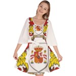 Zabaeleche Coat of Arm Velour Kimono Dress