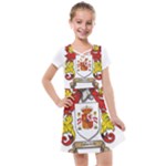 Zabaeleche Coat of Arm Kids  Cross Web Dress