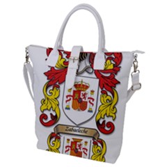 Buckle Top Tote Bag 