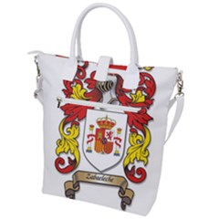 Buckle Top Tote Bag 