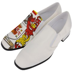 Women Slip On Heel Loafers 