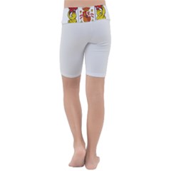 Kids  Lightweight Velour Cropped Yoga Leggings 