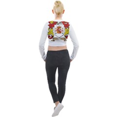 Long Sleeve Cropped Velvet Jacket 