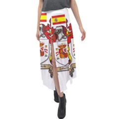 Velour Split Maxi Skirt 