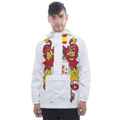 Men s Front Pocket Pullover Windbreaker 
