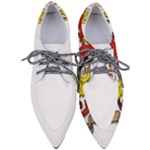 Zabaeleche Coat of Arm Pointed Oxford Shoes