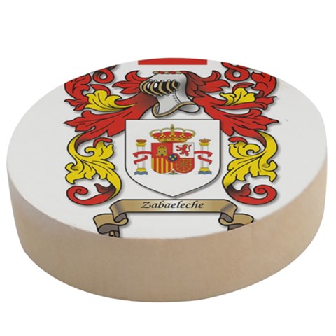 Zabaeleche Coat of Arm Wooden Bottle Opener (Round) from ArtsNow.com