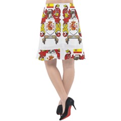 Fishtail Chiffon Skirt 