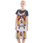 Zabaeleche Coat of Arm Camis Fishtail Dress