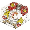 Wooden Puzzle Hexagon 