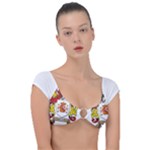 Zabaeleche Coat of Arm Cap Sleeve Ring Bikini Top