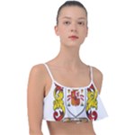 Zabaeleche Coat of Arm Frill Bikini Top