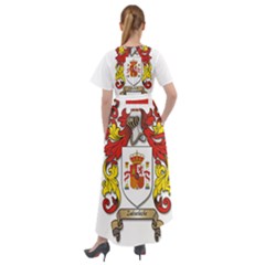 Front Wrap High Low Dress 