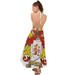 Backless Maxi Beach Dress 