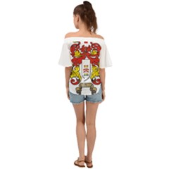 Off Shoulder Short Sleeve Top 