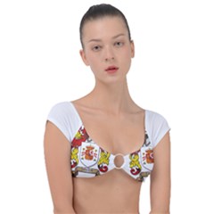 Cap Sleeve Ring Bikini Top 