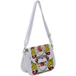 Zabaeleche Coat of Arm Saddle Handbag