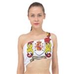 Zabaeleche Coat of Arm Spliced Up Bikini Top 