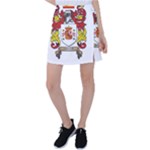 Zabaeleche Coat of Arm Tennis Skirt