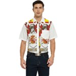 Zabaeleche Coat of Arm Men s Short Sleeve Pocket Shirt 