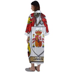 Maxi Satin Kimono 