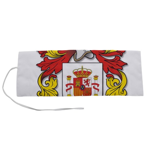 Zabaeleche Coat of Arm Roll Up Canvas Pencil Holder (S) from ArtsNow.com