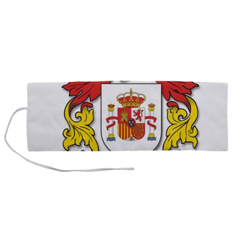 Zabaeleche Coat of Arm Roll Up Canvas Pencil Holder (M) from ArtsNow.com