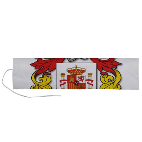 Zabaeleche Coat of Arm Roll Up Canvas Pencil Holder (L) from ArtsNow.com