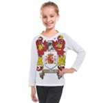 Zabaeleche Coat of Arm Kids  Long Mesh Tee
