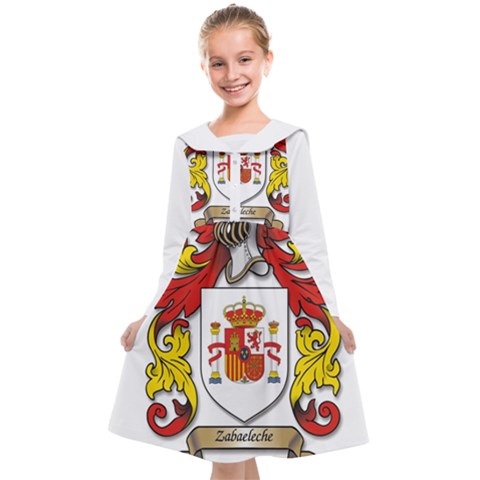 Zabaeleche Coat of Arm Kids  Midi Sailor Dress from ArtsNow.com