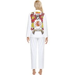 Womens  Long Sleeve Velvet Pocket Pajamas Set 