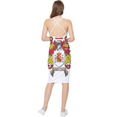 Bodycon Cross Back Summer Dress 