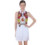 Zabaeleche Coat of Arm Women s Sleeveless Polo Tee