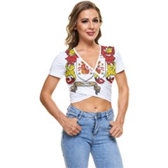 Short Sleeve Foldover T-Shirt 