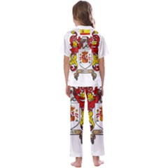 Kids  Satin Short Sleeve Pajamas Set 
