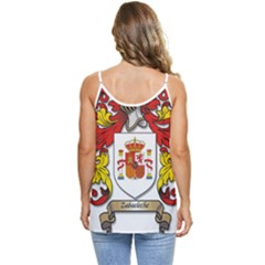 Casual Spaghetti Strap Chiffon Top 